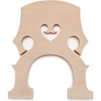 4/4 Size Double Bass Bridge Uncut