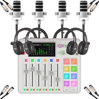 Rode Rodecaster Pro II Quad Bundle White