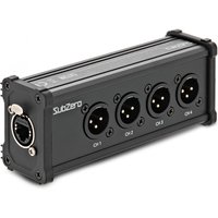 SubZero 4 Channel XLR (M) - Cat5/Ethernet Network Extender