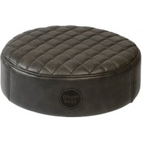 Drum N Base Full Grain Leather Drum Throne Grey (Top Only)