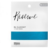 DAddario Organic Reserve Bb Clarinet Reeds 2.5 (3 Pack)