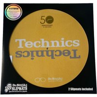 Dr Suzuki Meets Technics Mix Edition Slipmats - 50th Anniversary Yellow