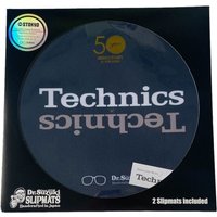 Dr Suzuki Meets Technics Mix Edition Slipmats - 50th Anniversary Blue