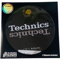 Dr Suzuki Meets Technics Mix Edition Slipmats - 50th Anniversary Black
