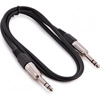 Essentials Stereo Jack Instrument Cable 1m