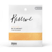 DAddario Organic Reserve Evolution Bb Clarinet Reeds 2.5 (3 Pack)