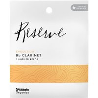 DAddario Organic Reserve Evolution Bb Clarinet Reeds 3.5 (3 Pack)