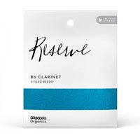 DAddario Organic Reserve Bb Clarinet Reeds 2.0 (3 Pack)