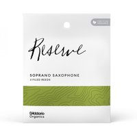 DAddario Organic Reserve Soprano Saxophone Reeds 3.0+ (3 Pack)