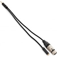 Studiospares XLR (F) to 3.5mm TRS Adapter with Headphone Monitoring