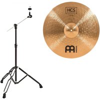 Meinl HCS Bronze 20" Heavy Ride & Gear4music Boom Arm Stand Black