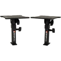 Trojan Pro Monitor Speaker Stands Desk Clamp-On Pair