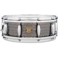 Gretsch Full Range-Serie – Gehämmerte 14 x 5"-Stahl-Snaredrum Schwarz