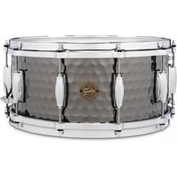 Gretsch Full Range 14 x 65" Gehämmerte schwarze Stahl-Snaredrum