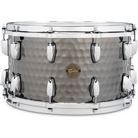 Gretsch Full Range-Serie – Gehämmerte 14 x 8"-Stahl-Snaredrum Schwarz
