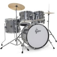 Gretsch Renegade 20" Drum Kit With Hardware & Cymbals Grey Sparkle