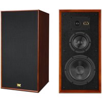 Wharfedale Super Linton Heritage Speakers (Pair) Mahogany Red