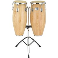Natal Natural Wood Congas 10 & 11 Matte Natural