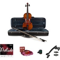 Primavera Loreato Violin Outfit Full Size and Accessories Bundle