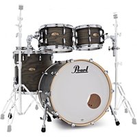 Pearl Ltd Session Studio Select 4pc 22" Shell Pack Black Satin Ash