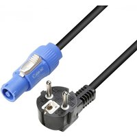Adam Hall 3 STAR powerCON K4CPFIN to CEE 7/7 Power Cable 5m