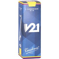Vandoren V21 Bass Clarinet Reeds 4.5 (5 Pack)