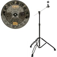 Meinl 18" Classics Custom Dark Heavy China & Gear4music Boom Arm Stand Black