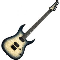 Spira Guitars S-500 QGY E Quilted Maple Gloss Trans Grey