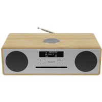 Majority Oakington DAB Radio CD Player and Music System Oak