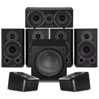 Wharfedale Diamond 9.1 HCP 5.1.2 Speaker Package Black