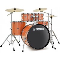 Yamaha Rydeen 20" Drum Kit w/Cymbals Orange Sparkle