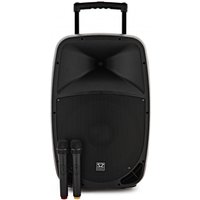 SubZero P15 Portable PA Speaker with Bluetooth & Wireless Mics