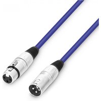 Adam Hall 3 STAR XLR Microphone Cable 50cm Blue