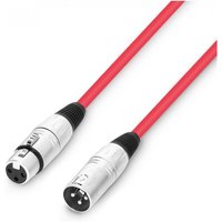 Adam Hall 3 STAR XLR Microphone Cable 50cm Red