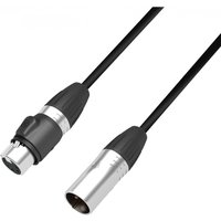 Adam Hall 4 STAR IP65 Rated 5-Pin XLR (F) to 3 Pin XLR (M) Adapter DMX Cable 20cm