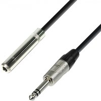 Adam Hall 4 STAR Rean Balanced 1/4" TRS Jack Extension Cable 1.5m