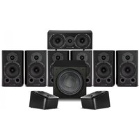 Wharfedale Diamond 9.1 HCP 7.1.2 Speaker Package Black