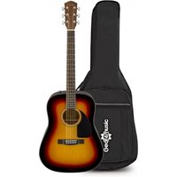 Fender CD-60 V3 Sunburst with Gig Bag