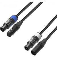 Adam Hall 5 STAR Neutrik 5-Pole XLR to PowerCON Hybrid Cable 5m