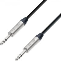 Adam Hall 5 STAR Neutrik Balanced Jack TRS Cable 3m