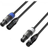 Adam Hall 5 STAR Neutrik XLR to powerCON Hybrid Cable 10m
