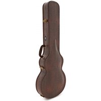 Deluxe Fitted Electric Guitar Case by Gear4music Crocodile
