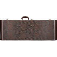 Deluxe Electric Guitar Case by Gear4music Dark Brown