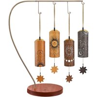 Meinl Sonic Energy 4 Piece Cosmic Bamboo Chime Set & Stand