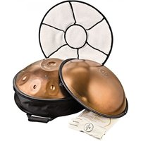Meinl Sonic Energy Sensory Handpan Stainless Steel E La Sirena 10 Notes 432 Hz Vintage Copper