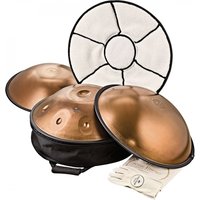 Meinl Sonic Energy Sensory Handpan Stainless Steel F Pygmy 11 Notes 440 Hz Vintage Copper