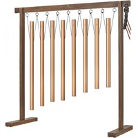 Meinl Sonic Energy 8-piece Sound Bath Tube Chime Set 440 Hz Bronze