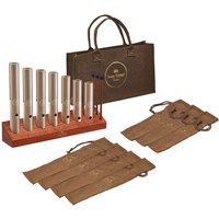 Meinl Sonic Energy 7-piece Wah-Wah Tube Chakra Set 432 Hz Champagne Gold
