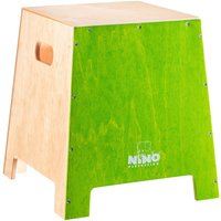 Nino Percussion Stackable Small Cajon Green