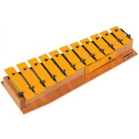 Studio 49 Yellow 13 Note Soprano Glockenspiel With Mallets